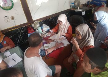 Kepedulian Polsek Sawah Besar Di Posyandu RW.04 Karang Anyar