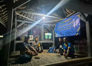 Polsek Pagedangan Lakukan Asistensi Poskamling Terpadu, Warga Diajak Aktif Jaga Keamanan Lingkungan