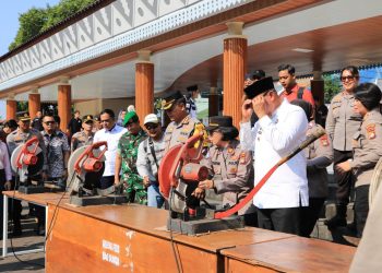 Perkuat Potensi Masyarakat, Kapolres Pimpin Apel Kebangsaan “Jaga Bekasi” Menuju Indonesia Emas