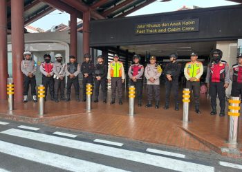 Polisi Gelar Patroli Skala Besar di Bandara Soetta, Cegah Kejahatan dan Gangguan Kamtibmas