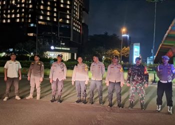 Jaga Jakarta, Tiga Pilar Kemayoran Gelar Patroli Cipta Kondisi Malam Hari