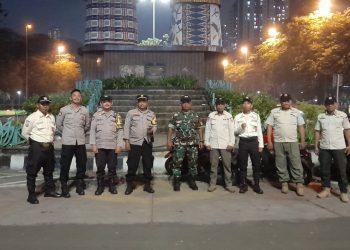 Jaga Jakarta, Polsek Kemayoran Gelar Patroli Tiga Pilar Cegah Tawuran dan Balap Liar