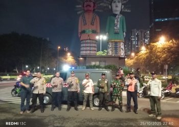 Jaga Jakarta, Polsek Kemayoran Gelar Patroli Tiga Pilar Antisipasi Tawuran dan Balap Liar
