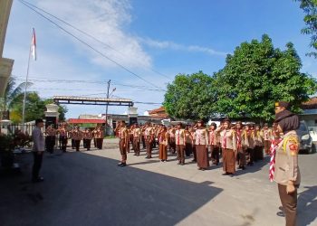 Polsek Cibarusah Gelar Pembinaan Saka Bhayangkara, Tekan Kenakalan Remaja Dan Perkuat Disiplin Generasi Muda