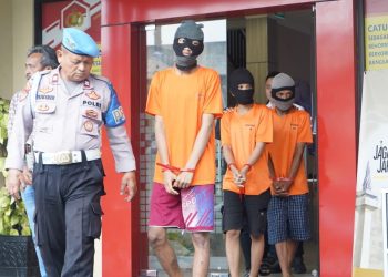 Polsek Kelapa Gading Amankan Tiga Pelaku Curanmor di Jakarta Utara