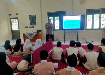 Lindungi Pelajar, Polsek Medansatria Gencarkan Penyuluhan Narkoba dan Bullying di SMP Al Ghazali