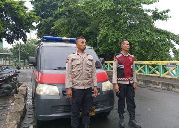 Polsek Kemayoran Keliling Wilayah, Pastikan Aktivitas Warga Aman dan Nyaman