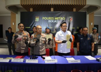 Polres Metro Bekasi Bongkar Sindikat Penyelewengan Gas Subsidi, Dua Pelaku Diamankan