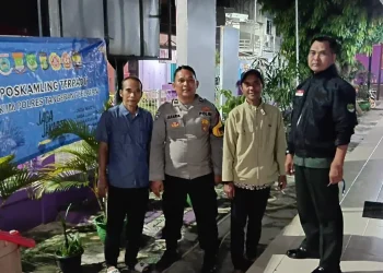 Perkuat Keamanan Lingkungan, Polsek Kelapa Dua Dorong Aktifnya Poskamling Terpadu di Curug Sangereng