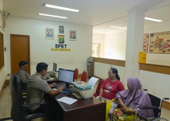 Pelayanan Prima, SPKT Polsek Kemayoran Layani Warga dengan 5S