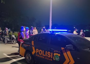 Polsek Koja Gelar Patroli Skala Besar Dukung Program “Jaga Jakarta, Jaga Lingkungan dan Jaga Warga