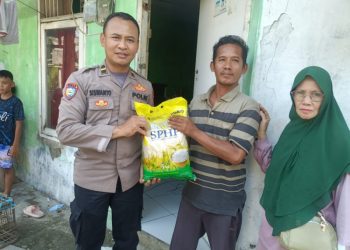 Polsek Kelapa Gading Bersama Bulog Gelar Gerakan Pangan Murah, Bantu Warga Dapatkan Beras Terjangkau