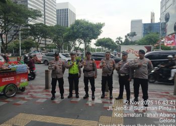 Apel Pengamanan Konser BLACKPINK di FX Sudirman, Polsek Johar Baru Wujudkan Pelayanan Aman dan Humanis