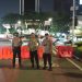 Polsek Metro Gambir Lakukan Penutupan Jalan Medan Merdeka Selatan untuk Antisipasi Balap Liar