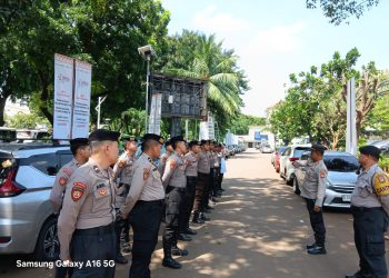 Polisi Pastikan Giat Unras “Gerakan Sepak Takraw Menggugat” Di Kemenpora RI Berjalan Aman Dan Kondusif