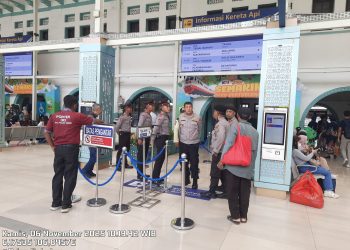 Siswa Latja SPN PMJ Latihan Fungsi Binmas di Wilayah Hukum Polsek Senen