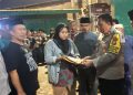 Wujud Duka atas Gugurnya Penjaga Jakarta, Kapolsek Cakung Hadiri Pemakaman dan Berikan Santunan kepada Keluarga Duka