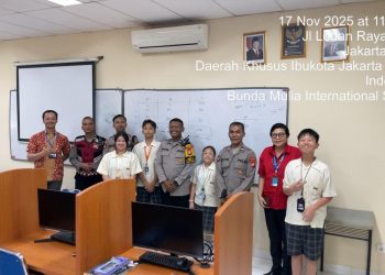 Polsek Pademangan Sosialisasi Bahaya Kenakalan Remaja dan Narkoba di Bunda Mulia School