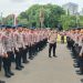 Polri Siap Layani Aksi Unjuk Rasa di Gambir, Kapolsek Sawah Besar Pimpin Apel Kesiapsiagaan