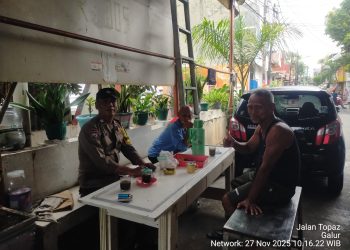 Sambang Warga RW 02 Galur, Polisi Beri Imbauan Waspada Curas, Curanmor, dan Tawuran