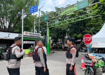 Amankan Sentra Ekonomi dan Transportasi, Tim Patroli Presisi Polres Bekasi Kota Sisir Summarecon hingga Terminal Damri