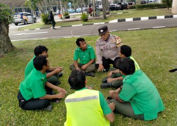 Bhabinkamtibmas Soewarna Terminal 1 Bandara Soetta, Aiptu Yusuf Budi H Lakukan Sambang Kamtibmas di Wilayah Binaan