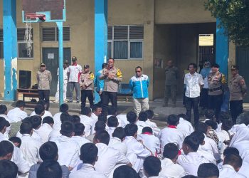 Wakapolres Jakut Gelar Program Police Goes To School di SMP/SMK Nusantara 2