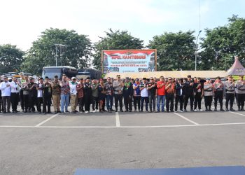 Jelang Natal dan Tahun Baru 2026, Polres Metro Bekasi Kota Gelar Apel Kamtibmas