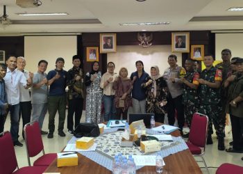 Bhabinkamtibmas Kebon Kelapa Hadiri Rapat Mediasi Warga Terkait Penataan Kawasan Batu Tulis VIII