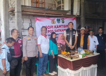 Ngopi Kamtibmas di Kapuk Muara, Polsek Metro Penjaringan Perkuat Sinergi Jaga Keamanan Warga