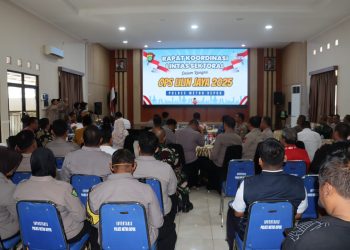 Polres Metro Depok Gelar Rakor Lintas Sektoral Forkopimda Dalam Rangka Ops Lilin Jaya 2025