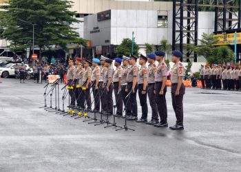 Upacara Kenaikan Pangkat Polda Metro Jaya, Kapolda: Amanah untuk Meningkatkan Pelayanan