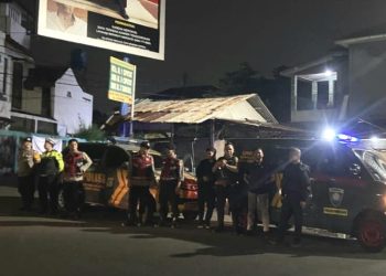 Cegah Balap Liar dan kejahatan jalan, Polsek Pamulang Gelar Patroli Cipta Kondisi