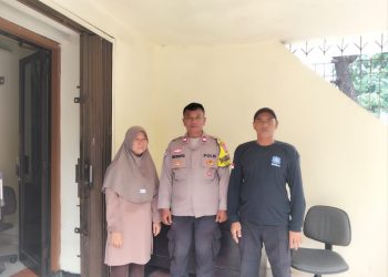 Patroli Humanis Bhabinkamtibmas Cideng, Perkuat Sinergi Keamanan di Kawasan Perkantoran