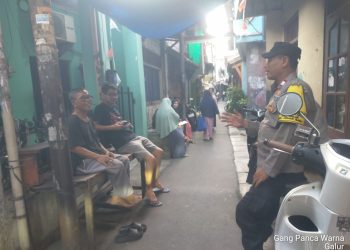 Pendekatan Humanis Polisi, Sambang Warga Galur Perkuat Keamanan Lingkungan