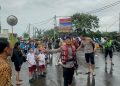 Sinergi Polri, PolAirud, dan Warga Bantu Evakuasi Korban Banjir di Penjaringan