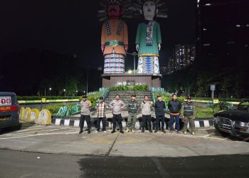 Antisipasi Tawuran dan Balap Liar, Jaga Jakarta Polsek Kemayoran Gelar Patroli Tiga Pilar