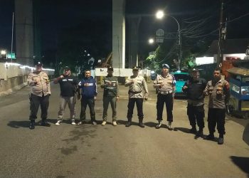 Polsek Metro Menteng Perketat Patroli Tiga Pilar di Perbatasan Manggarai–Tambak, Cegah Tawuran Warga