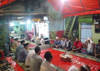 Polri Tunjukkan Kepedulian, Hadir dalam Doa Bersama Warga Kebon Kosong