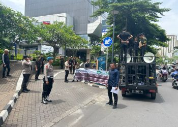 Polri Berikan Rasa Aman dalam Pelayanan Aksi Mahasiswa di Kemayoran