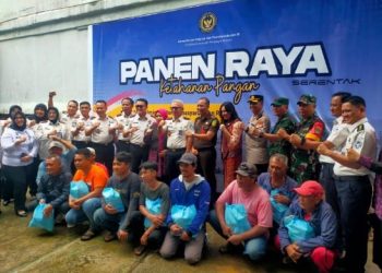 Polri Dukung Ketahanan Pangan, Panen Raya Rutan Salemba Jadi Simbol Sinergi Lintas Sektor
