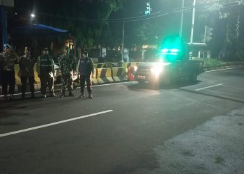 Patroli Tiga Pilar Menteng Jaga Keamanan Dan Kondusifitas Jalan Teuku Umar
