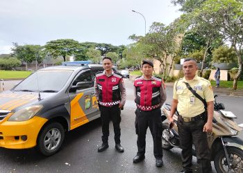 Bhabinkamtibmas Polsek Pagedangan Lakukan Pemantauan Lokasi Tanah Longsor di Desa Karang Tengah