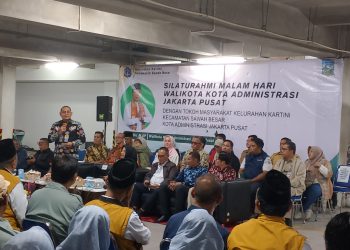 Bhabinkamtibmas Dampingi Silaturahmi Malam Wali Kota Jakpus di Kartini