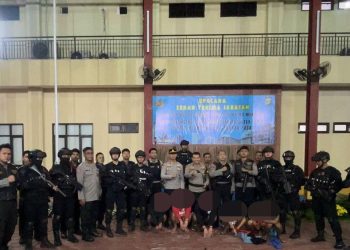 Tawuran Berhasil di Cegah di Kemayoran, Patroli Presisi Ringkus 6 Remaja Bersenjata Tajam