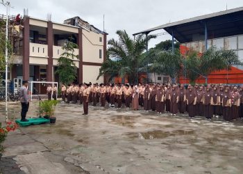 Police Goes to School di SMP IT Haniya Kebalen, Polsek Babelan Edukasi Pelajar Cegah Kenakalan Remaja