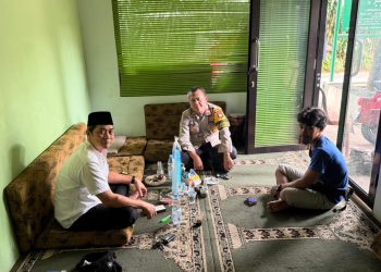 Jelang Ramadan, Polsek Jatisampurna Pererat Silaturahmi dengan MWC NU Guna Cegah Kenakalan Remaja