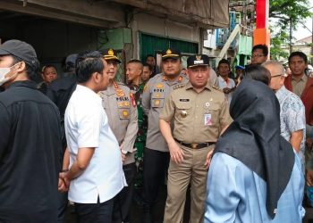 Kapolres Metro Jakut Gelar Pengamanan Gubernur DKI Jakarta, Tinjau Pengerukan Kali Cakung Lama di Cilincing
