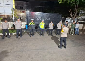 Bhabinkamtibmas Bojongkamal Cek Poskamling Terpadu