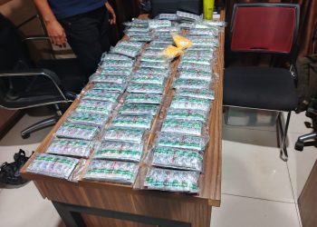 Saat Gatur Lalin, Satlantas Polres Metro Bekasi Amankan Ribuan Butir Obat Keras Daftar G di Kawasan Industri Jababeka